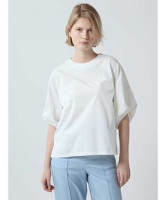 アクアスキュータム　ネイビー　コットンT新品袖少し長め Aquascutum アクアスキュータム トランクス 25S ストライプB