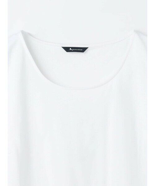 美品 アクアスキュータム Aquascutum レディース 用 半袖 カットソー Tシャツ 日本製 Aquascutum / アクアスキュータム （レディース） カットソー
