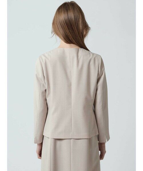 Aquascutum / アクアスキュータム テーラードジャケット | 【セットアップ対応】アナスタシアノーカラージャケット | 詳細9