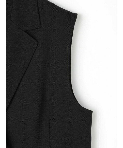 Aquascutum / アクアスキュータム テーラードジャケット | リネンライクオックス ジレ | 詳細14