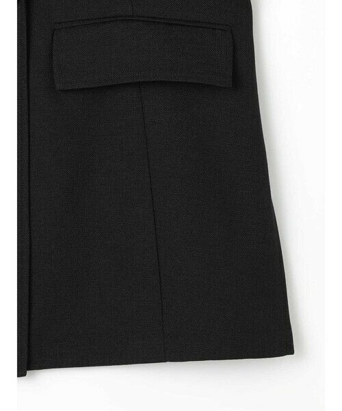 Aquascutum / アクアスキュータム テーラードジャケット | リネンライクオックス ジレ | 詳細15