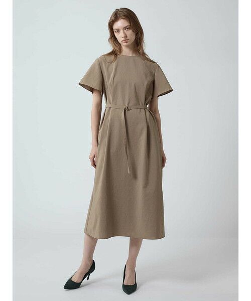 Aquascutum / アクアスキュータム ドレス | ストレッチAライン サマードレス | 詳細11