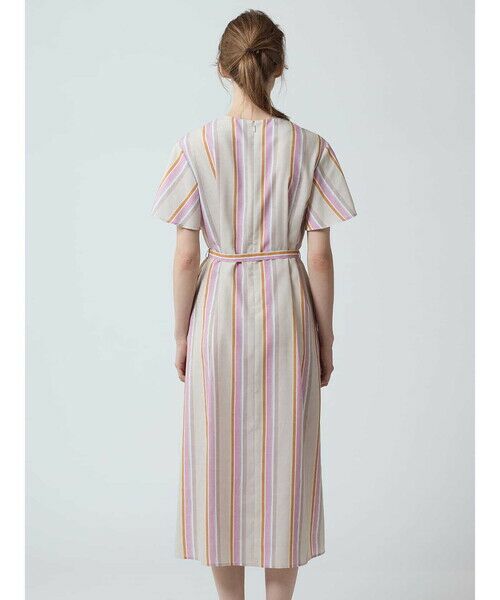 Aquascutum / アクアスキュータム ドレス | ストライププリント サマードレス | 詳細4