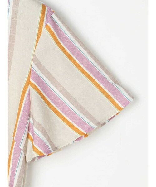 Aquascutum / アクアスキュータム ドレス | ストライププリント サマードレス | 詳細9