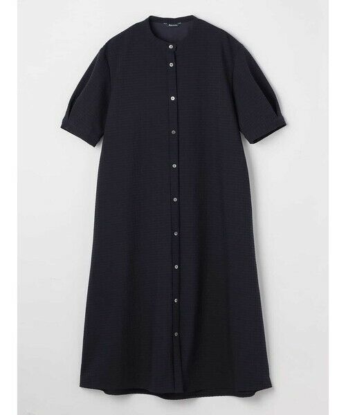 Aquascutum / アクアスキュータム ドレス | サッカーストレッチ シャツドレス | 詳細14