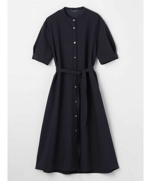 Aquascutum / アクアスキュータム ドレス | サッカーストレッチ シャツドレス | 詳細9