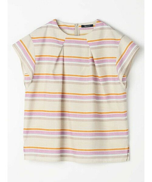 Aquascutum / アクアスキュータム シャツ・ブラウス | 【セットアップ対応】ストライププリントブラウス | 詳細6