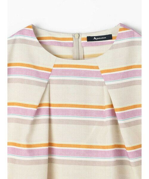 Aquascutum / アクアスキュータム シャツ・ブラウス | 【セットアップ対応】ストライププリントブラウス | 詳細8