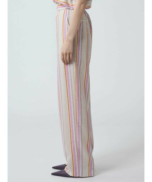 Aquascutum / アクアスキュータム その他パンツ | 【セットアップ対応】ストライププリントイージーパンツ | 詳細3