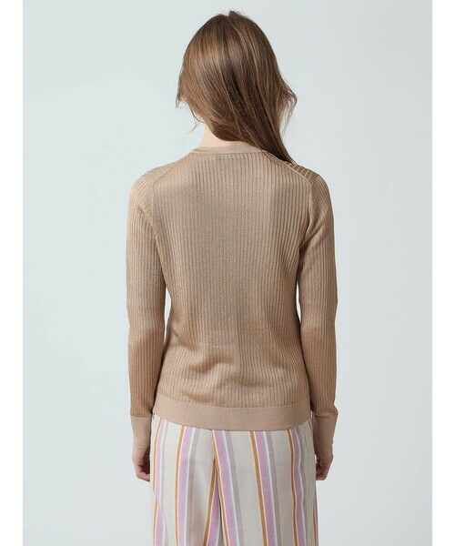 Aquascutum / アクアスキュータム ニット・セーター | 【アンサンブル対応】SILKY リブニットカーディガン | 詳細9