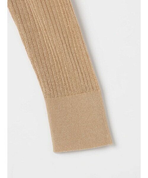 Aquascutum / アクアスキュータム ニット・セーター | 【アンサンブル対応】SILKY リブニットカーディガン | 詳細14