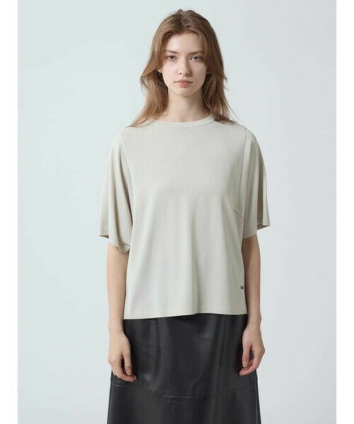 Aquascutum / アクアスキュータム ニット・セーター | ハーフスリーブニットプルオーバー | 詳細10