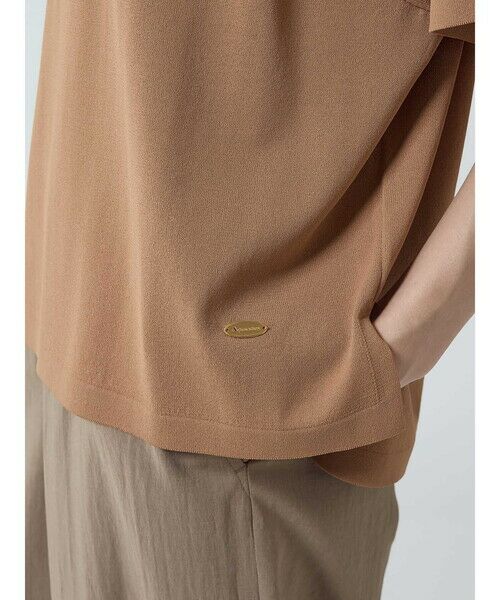 Aquascutum / アクアスキュータム ニット・セーター | ハーフスリーブニットプルオーバー | 詳細14