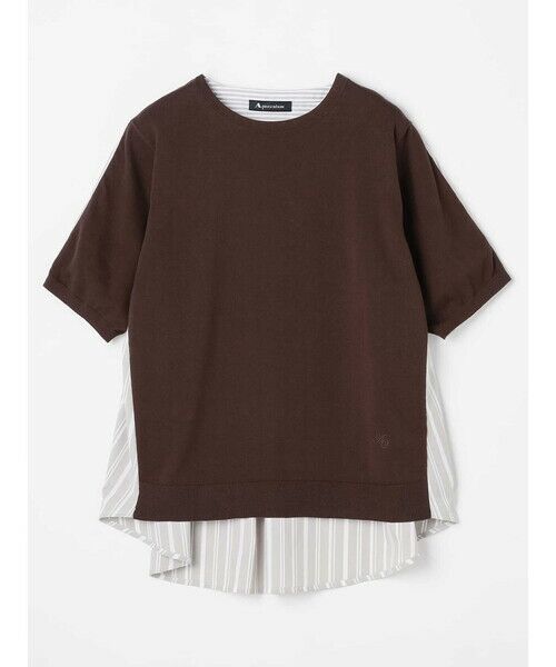 Aquascutum / アクアスキュータム ニット・セーター | シャツコンビニット | 詳細12