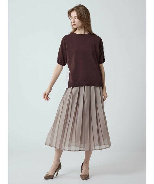 Aquascutum / アクアスキュータム ニット・セーター | シャツコンビニット | 詳細7