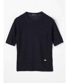 Aquascutum / アクアスキュータム ニット・セーター | 【アンサンブル対応】SILKY リブニットプルオーバー