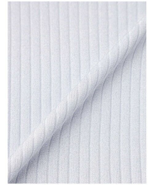 Aquascutum / アクアスキュータム ニット・セーター | 【アンサンブル対応】SILKY リブニットプルオーバー | 詳細1