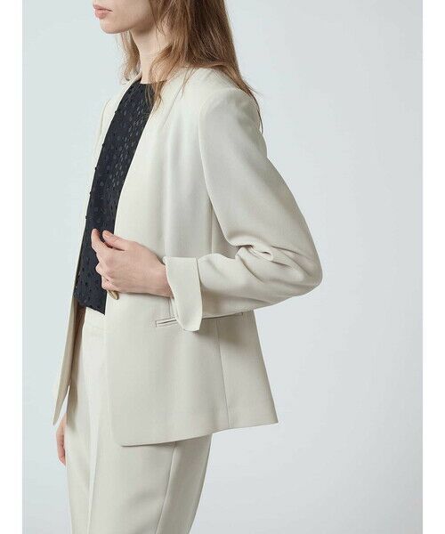 Aquascutum / アクアスキュータム テーラードジャケット | 【セットアップ対応】トリアセストレッチジャケット | 詳細2