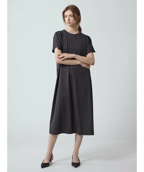 Aquascutum / アクアスキュータム ドレス | ジャージーライトAラインドレス | 詳細12