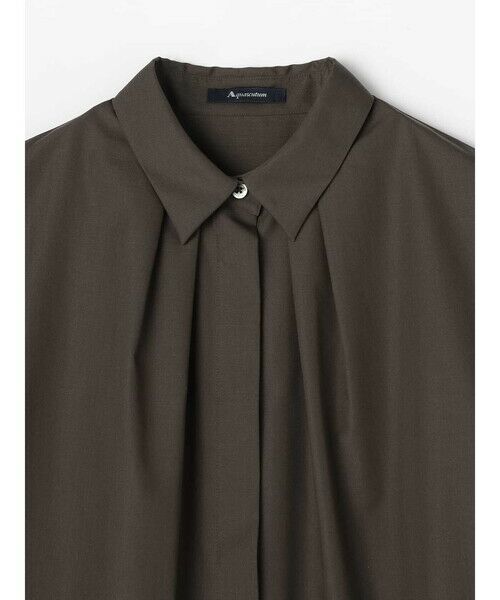 Aquascutum / アクアスキュータム シャツ・ブラウス | 【セットアップ対応】タックデザインシャツ | 詳細12