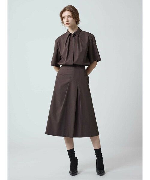 Aquascutum / アクアスキュータム シャツ・ブラウス | 【セットアップ対応】タックデザインシャツ | 詳細5