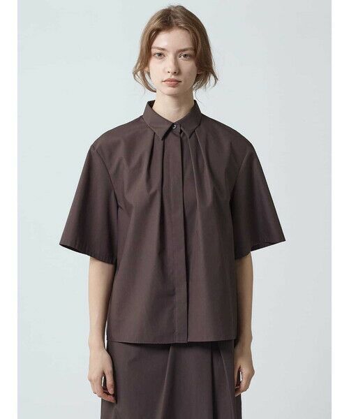 Aquascutum / アクアスキュータム シャツ・ブラウス | 【セットアップ対応】タックデザインシャツ | 詳細6