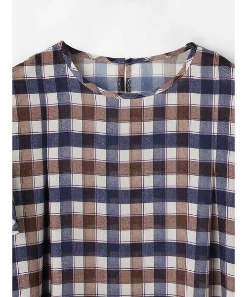 Aquascutum / アクアスキュータム シャツ・ブラウス | ドレーピークラブチェックプリントブラウス | 詳細8