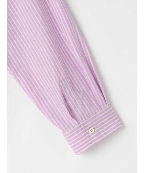 Aquascutum / アクアスキュータム シャツ・ブラウス | パステルストライプ ギャザーシャツ | 詳細10