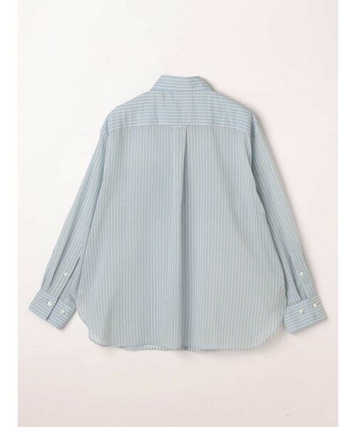 Aquascutum / アクアスキュータム シャツ・ブラウス | シアーストライプシャツ | 詳細1