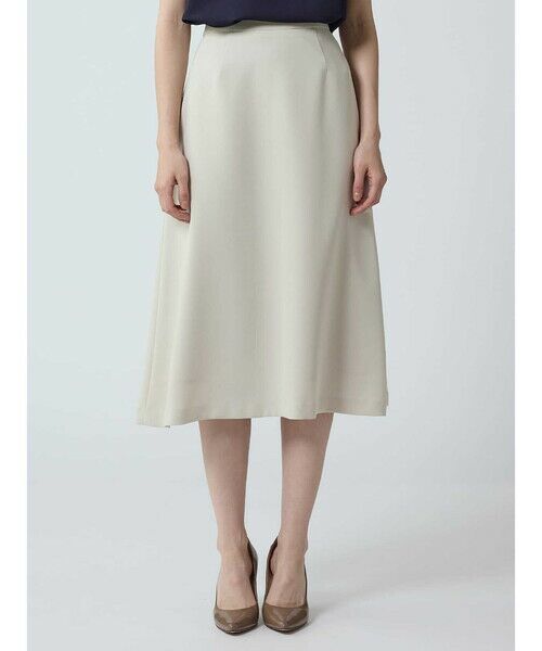 Aquascutum / アクアスキュータム ミニ・ひざ丈スカート | 【セットアップ対応】トリアセストレッチスカート | 詳細2