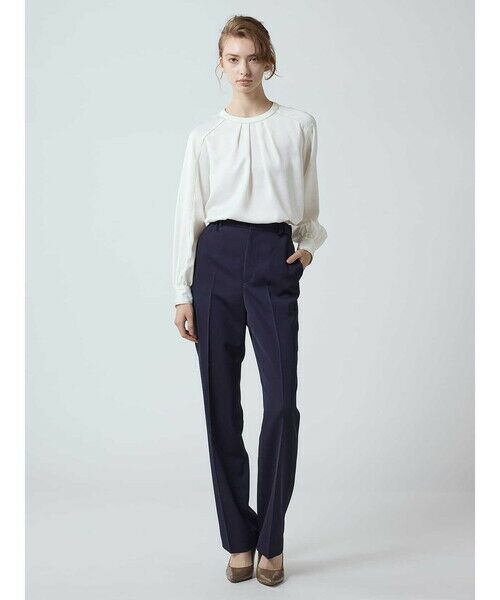 Aquascutum / アクアスキュータム その他パンツ | 【セットアップ対応】ダブルクロステーパードパンツ | 詳細1