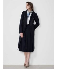 Aquascutum / アクアスキュータム その他アウター | ダブルトレンチコート