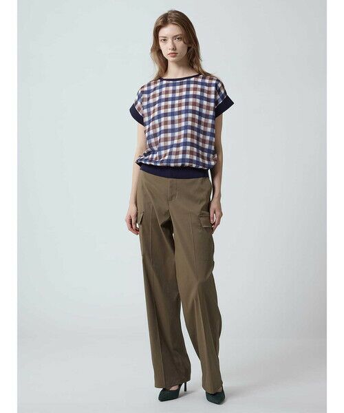 Aquascutum / アクアスキュータム ニット・セーター | クラブチェックコンビニット | 詳細1