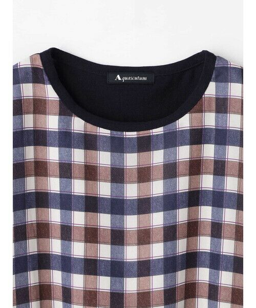 Aquascutum / アクアスキュータム ニット・セーター | クラブチェックコンビニット | 詳細9
