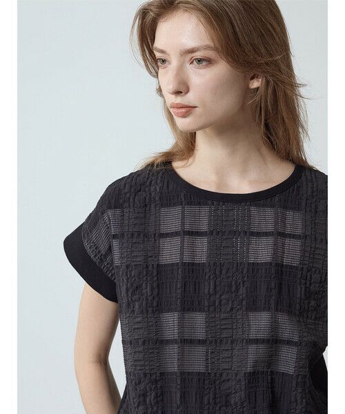 Aquascutum / アクアスキュータム ニット・セーター | ジャカードコンビニット | 詳細12