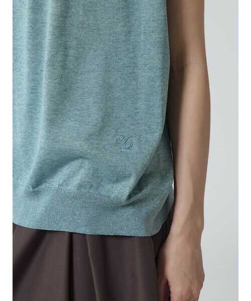 Aquascutum / アクアスキュータム ニット・セーター | 【アンサンブル対応】シャイニーニット プルオーバー | 詳細1