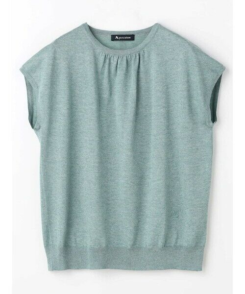 Aquascutum / アクアスキュータム ニット・セーター | 【アンサンブル対応】シャイニーニット プルオーバー | 詳細2