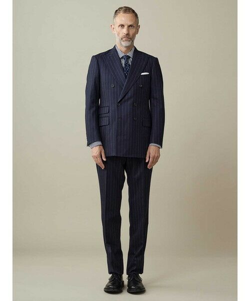 Aquascutum / アクアスキュータム セットアップ | 【UK Traditional】Flannel Chalk ST Suit | 詳細3