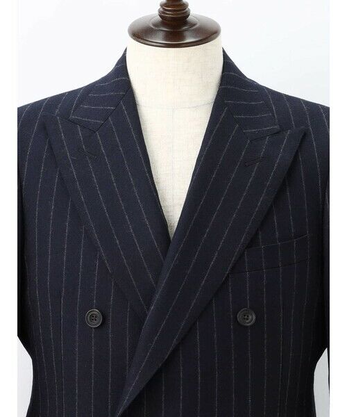 Aquascutum / アクアスキュータム セットアップ | 【UK Traditional】Flannel Chalk ST Suit | 詳細9
