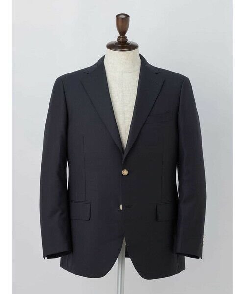 【美品】 【高級】 アクアスキュータム テーラードジャケット 6S ネイビー ♪ Aquascutum アクアスキュータム レディース セットアップ サイズ