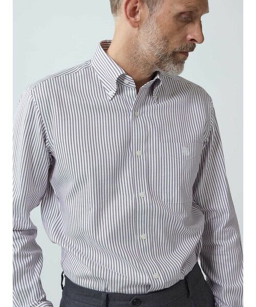 Aquascutum / アクアスキュータム シャツ・ブラウス | Dobby Stripe Shirt | 詳細2