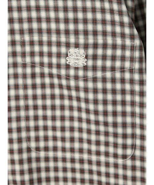 Aquascutum / アクアスキュータム シャツ・ブラウス | Small Ombre Check Shirt | 詳細11