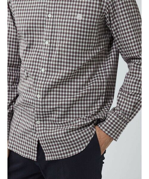 Aquascutum / アクアスキュータム シャツ・ブラウス | Small Ombre Check Shirt | 詳細5