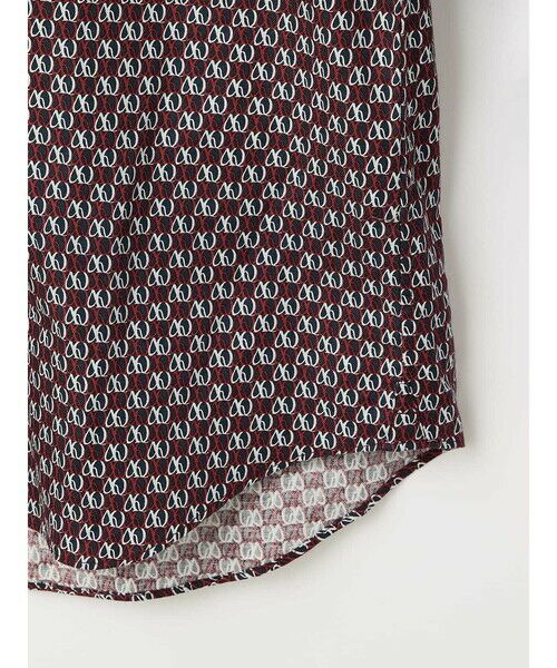 Aquascutum / アクアスキュータム シャツ・ブラウス | AQ Motif Print Shirt | 詳細11