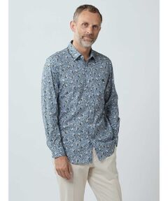 Aquascutum / アクアスキュータム シャツ・ブラウス | London Bird Print Shirt