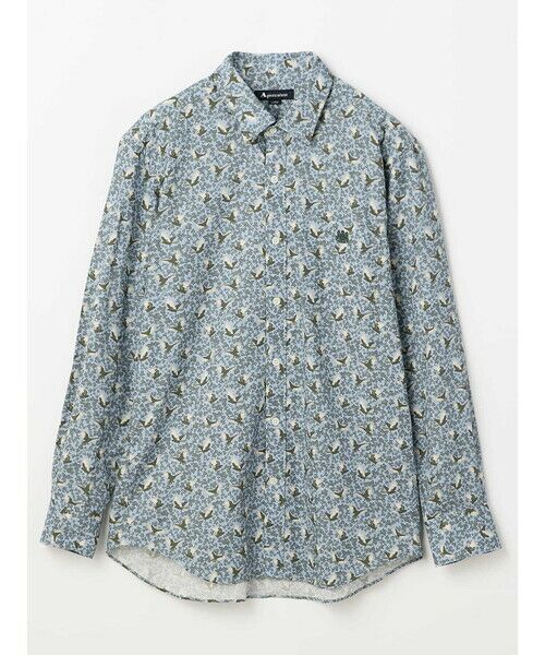 Aquascutum / アクアスキュータム シャツ・ブラウス | London Bird Print Shirt | 詳細2