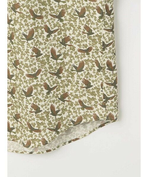 Aquascutum / アクアスキュータム シャツ・ブラウス | London Bird Print Shirt | 詳細11