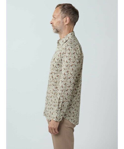 Aquascutum / アクアスキュータム シャツ・ブラウス | London Bird Print Shirt | 詳細5