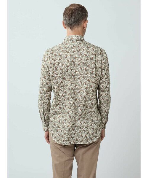 Aquascutum / アクアスキュータム シャツ・ブラウス | London Bird Print Shirt | 詳細6