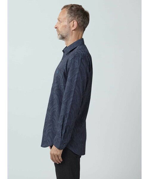 Aquascutum / アクアスキュータム シャツ・ブラウス | Architecture Jacquard Shirt | 詳細3